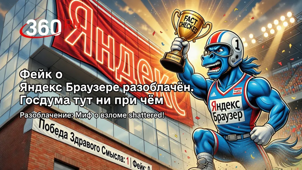 Фейк о Яндекс Браузере разоблачён. Госдума тут ни при чём
