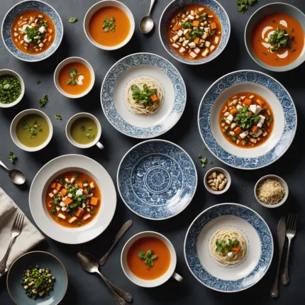 Идеальная посуда для уютного обеда: почему стоит обратить внимание на набор суповых тарелок из керамики