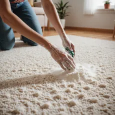 Как почистить ковер содой и уксусом: Без пылесоса — просто и эффективно